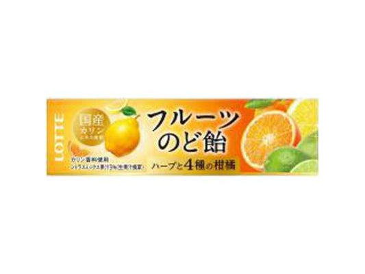 Lotte Fruit Throat Candy 11 Pieces