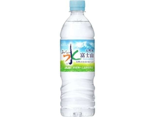 Asahi Oishii Mizu Mt. Fuji Natural Water 600ml PET Bottle