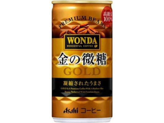 アサヒ ワンダ金の微糖缶