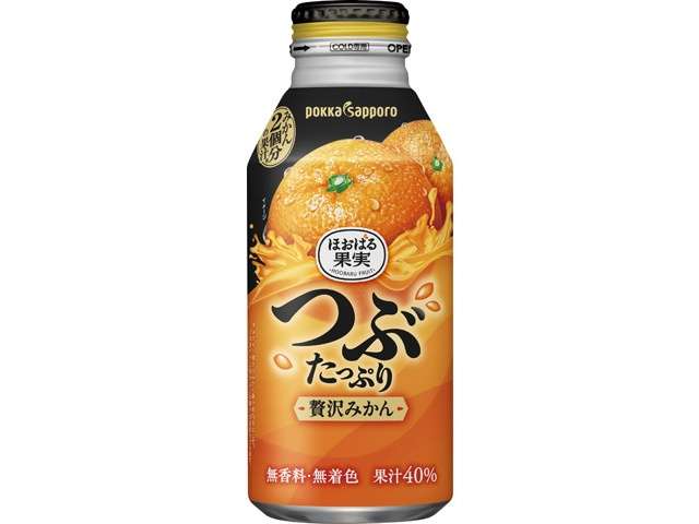 Pokka Sapporo Mandarin Orange Drink with Plenty of Pulp 400g