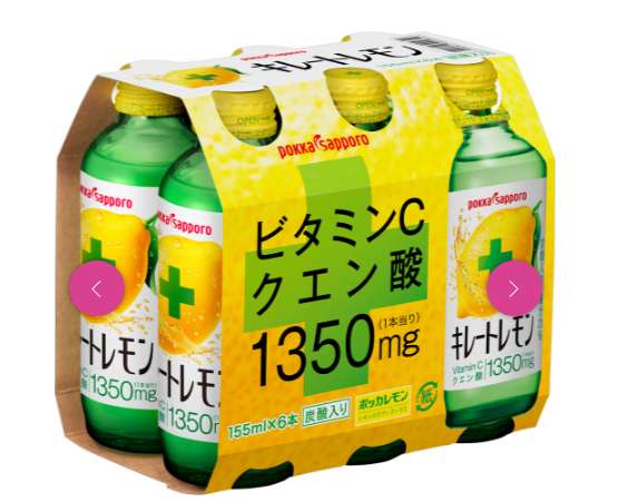 ポッカＳ キレートレモン瓶６Ｐ