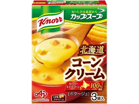 Knorr Cup Soup Corn Cream 3 Packets 55.8g
