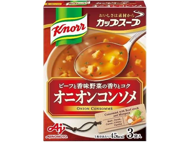 クノール Ｃオニオンコンソメ３袋