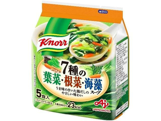 クノール ７種葉菜根菜海藻Ｓ５食