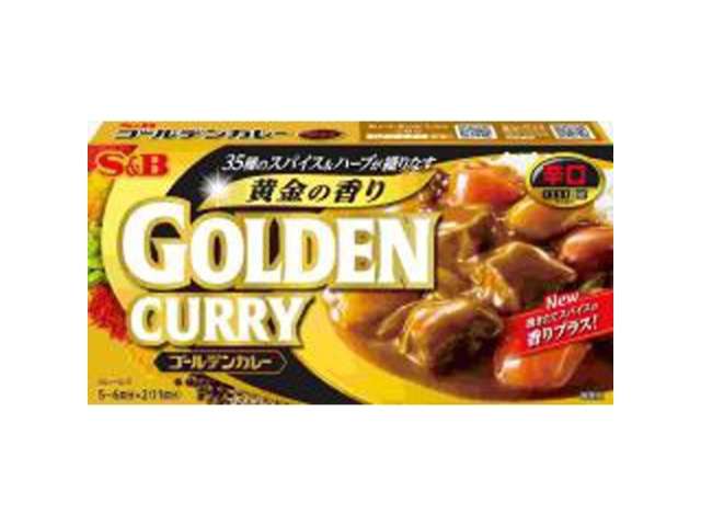 S&B Golden Curry Roux Hot 198g