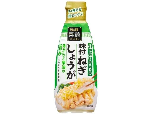 S&B Saikan Seasoned Green Onion & Ginger 160g