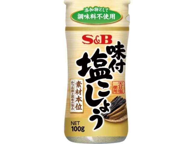 S&B Sozai Hon'i Seasoned Salt and Pepper 100g