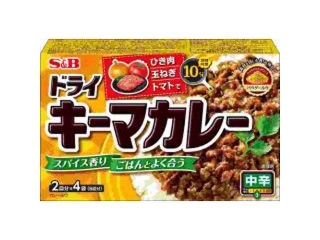 S&B Dry Keema Curry Powdered Roux Medium Hot 100g