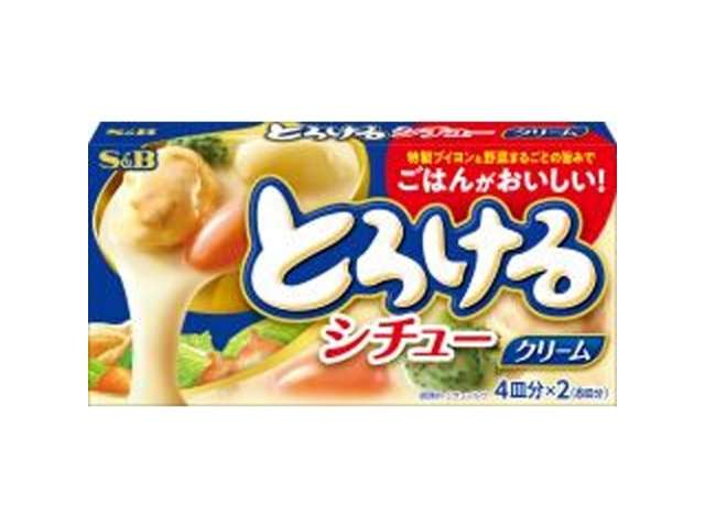 S&B Torokeru Cream Stew Roux 140g
