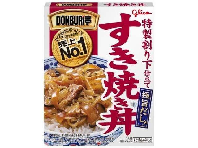 グリコ ＤＯＮＢＵＲＩ亭すき焼丼