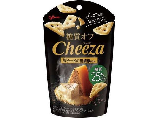 Reduced-Carb Cheeza Double Cheese with Black Pepper 36g