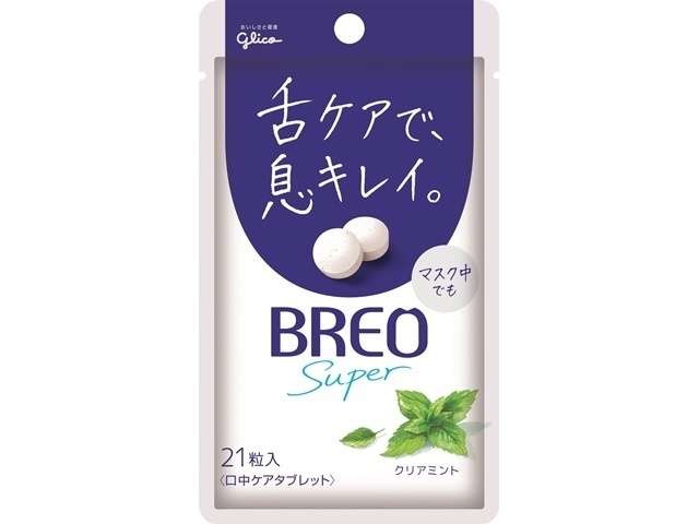 BREO SUPER Clear Mint Tablets 17g