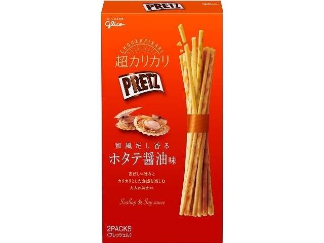 Extra-Crispy Pretz Japanese Dashi Scallop Soy Sauce Flavor 55g