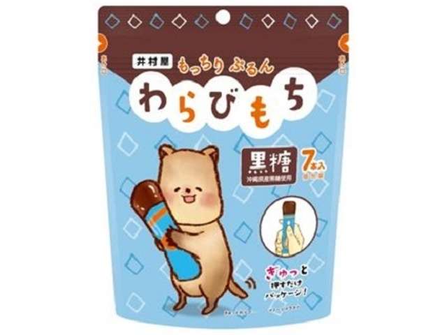 Imuraya Mocchiri Purun Warabimochi Brown Sugar 105g (15g × 7)