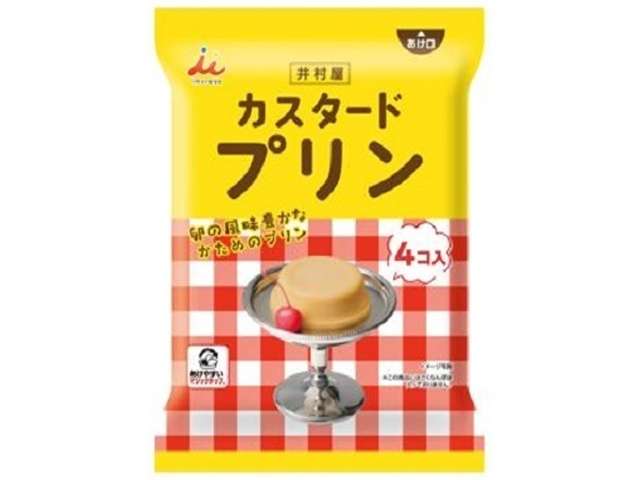 Imuraya Pouch Custard Pudding 232g (58g × 4)