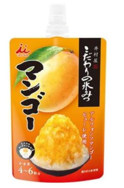 Imuraya Kodawari Shaved Ice Syrup Mango 150g