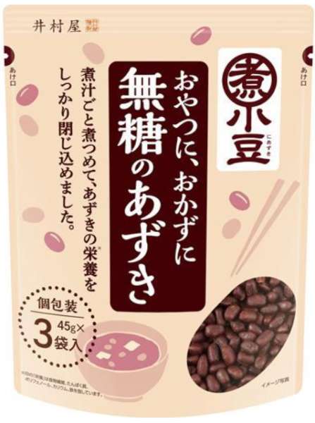 Imuraya Unsweetened Azuki 135g (45g × 3)