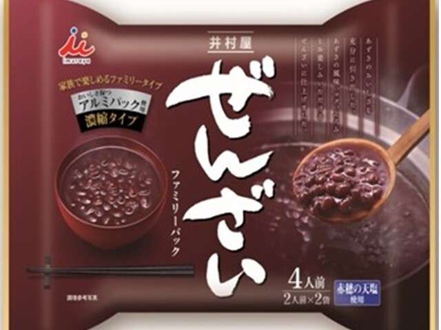 井村屋　ぜんざいファミリーパック