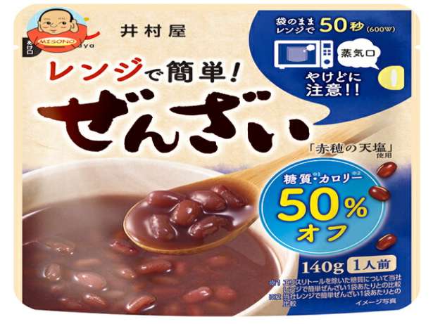 Imuraya Microwave Zenzai 50% Reduced Carbohydrates & Calories 140g