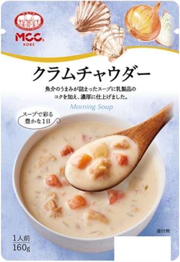 MCC Morning Soup Clam Chowder 160g