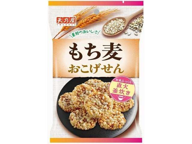 Amanoya Mochimugi Okoge Rice Crackers 38g