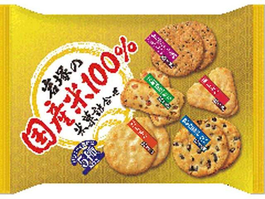 Iwatsuka Assorted 100% Japanese Rice Crackers, 165 g
