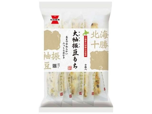Iwatsuka Osodefuri Soybean Mochi Rice Crackers, 10 Pieces