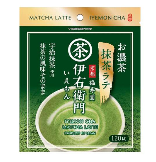 宇治の露 伊右衛門お濃茶抹茶ラテ