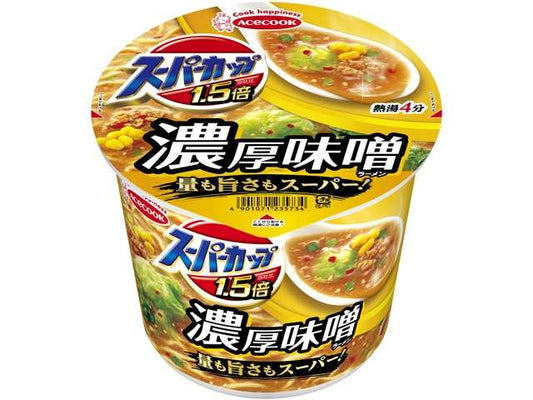 Acecook Super Cup 1.5x Miso Ramen 129g