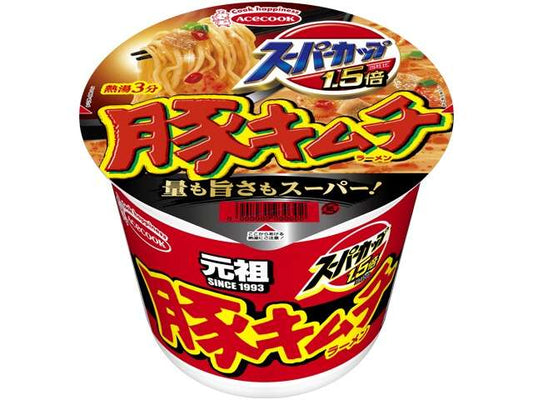 エース スーパーカップ豚キムチラーメン