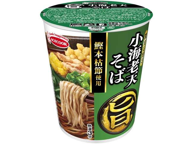 エース まる旨 小海老天そば