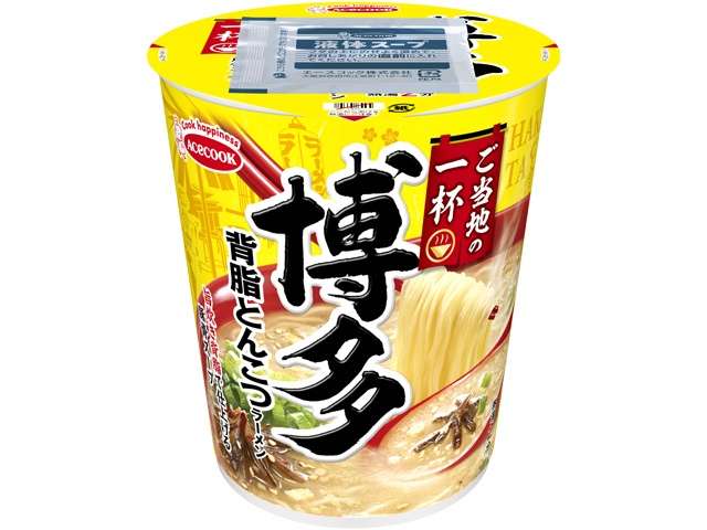 Acecook Gotouchi no Ippai Hakata Backfat Tonkotsu Ramen 65g