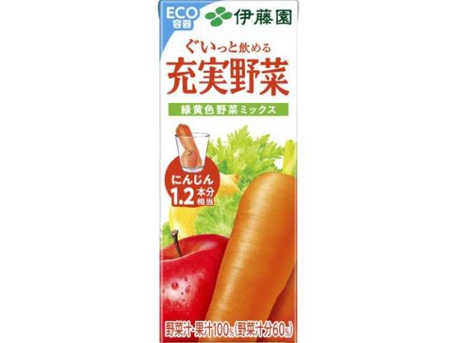ITO EN Jujitsu Yasai Green & Yellow Vegetable Mix 200ml