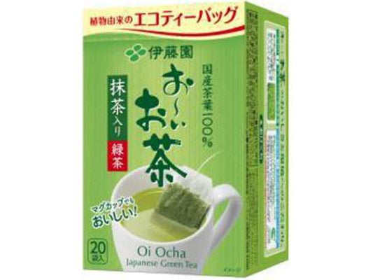 ITO EN Oi Ocha Eco Tea Bags Green Tea 20 Bags