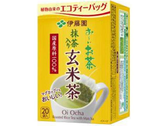 伊藤園 お～いお茶エコティーバッグ玄米茶 ２０袋