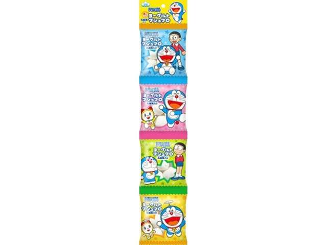 Eiwa Doraemon Yogurt Marshmallow, 4-Pack, 16 Pieces