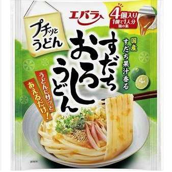 Ebara Puchitto Udon Sudachi Oroshi Udon 88g (22g×4)