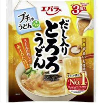 エバラ プチッとうどんだしとろろ