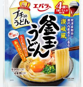 Ebara Puchitto Udon Kamatama Udon Bonus Pack 115g (23g×5)