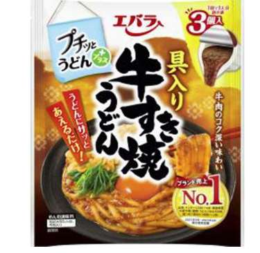 エバラ プチッうどん具入牛すき焼