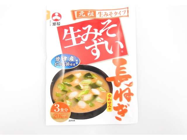 Namamisozui Fresh Mixed Miso Soup with Long Green Onion, 3 Servings