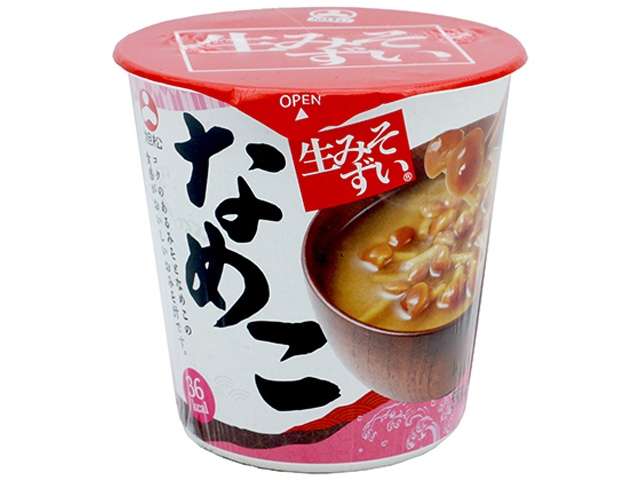 Namamisozui Fresh Miso Soup with Nameko Mushrooms, in a Cup (60g)