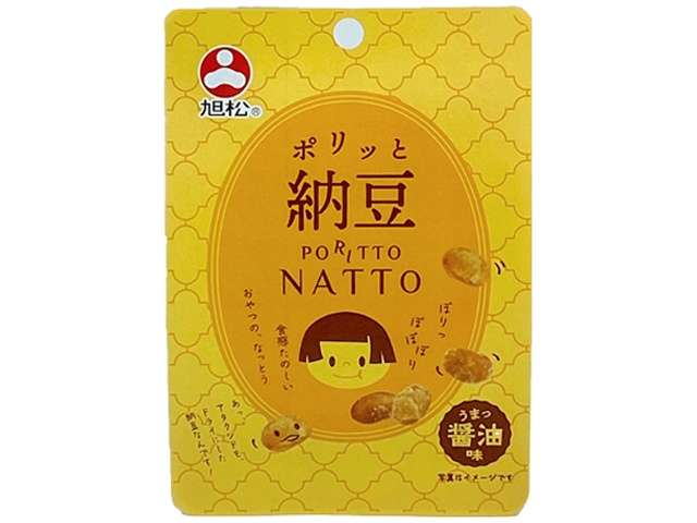 Poritto Natto, Soy Sauce Flavor (14g)