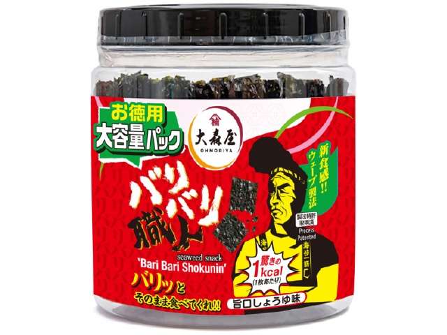 Ohmoriya Baribari Shokunin Umakuchi Soy Sauce Flavor, 60 Sheets