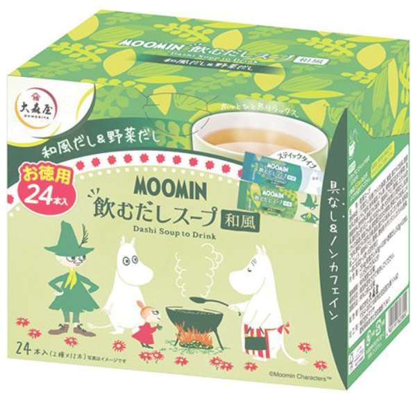 Ohmoriya Dashi Soup Japanese-Style Assortment, 24 Sticks