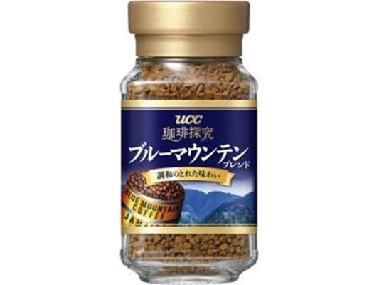 UCC Kohi Tankyu Blue Mountain Blend Instant Coffee Jar 45g
