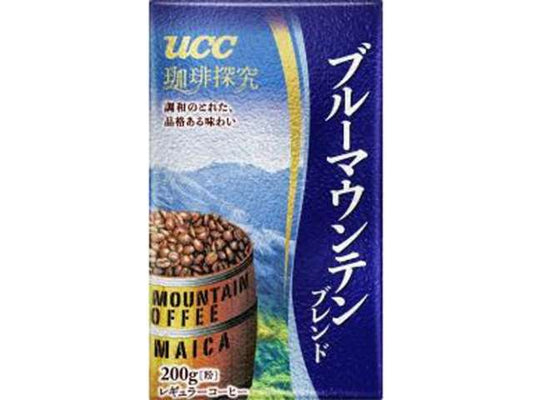 UCC Kohi Tankyu Blue Mountain Blend Ground Coffee 200g