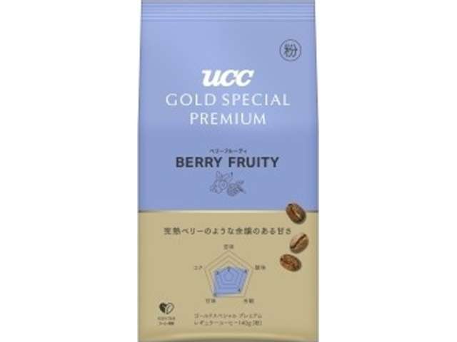 UCC GOLD SPECIAL PREMIUM Berry Fruity Ground Coffee 140g