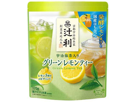 辻利 宇治抹茶入りＧレモンティー