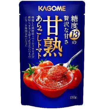 KAGOME Sweet Ripe Coarsely Crushed Tomato 150g